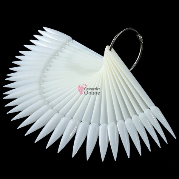 Margareta pentru decor unghii MGR05 Crem Stiletto cu 40 de modele + 1 inel